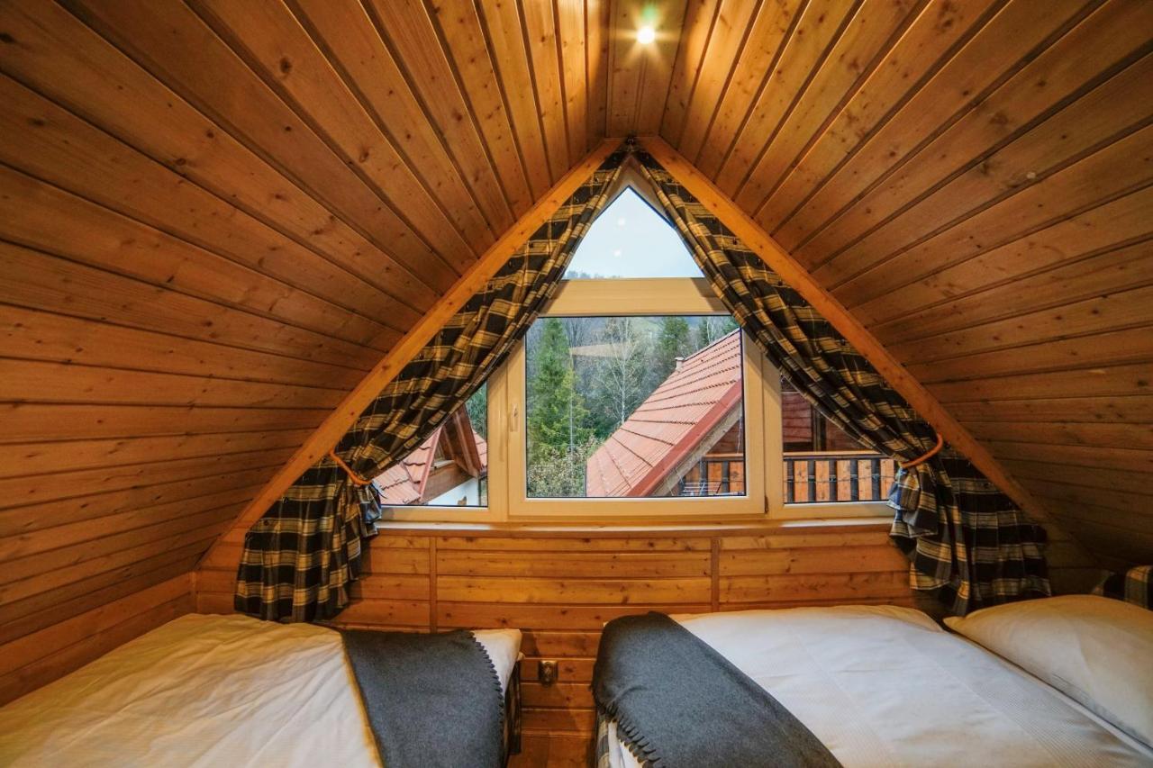 Mala Osada Domki Z Jacuzzi Przy Gondoli Щирк Екстер'єр фото